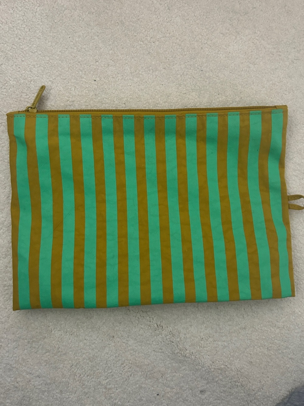 BAGGU LAWN STRIPE POUCH